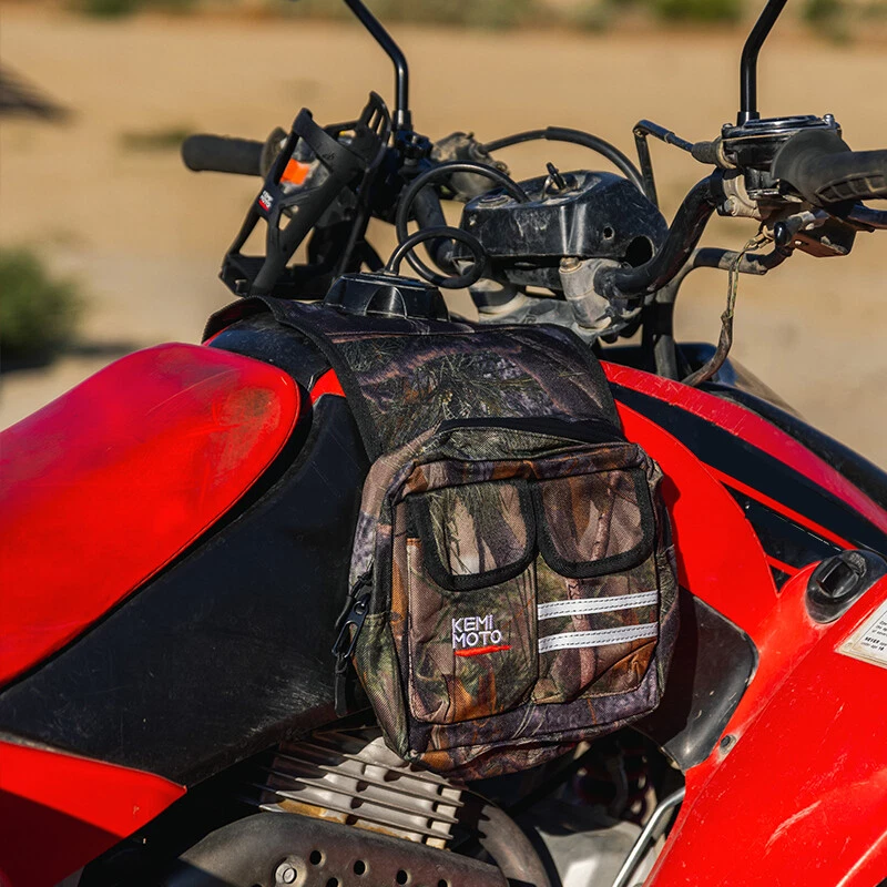 KEMIMOTO Camuflagem ATV Tanque Sela Bolsa de Armazenamento Para Polaris Sportsman 450 570 Yamaha - Imagem 2 de 4