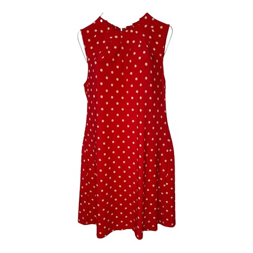 Tommy Hilfiger Glitter-Dot Puff-Sleeve Midi Dress (2, Dark Blue) Retail  $139 | eBay