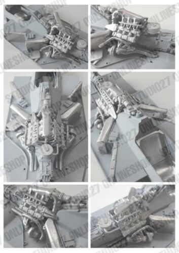 STUDIO27 1/20 McLaren Honda MP4/4 Engine parts set for TAMIYA Detail Up Parts - Picture 6 of 11