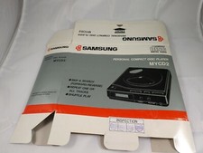 Box Only - Samsung MYCD2 Personal Compact Disc Player -Box Only