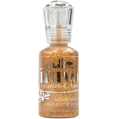Nuvo Glitter Drops 1.1oz-Golden Sunset NGD-757
