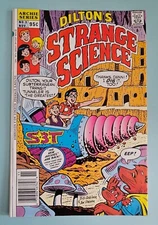 Dilton's Strange Science #3 Nov 1989 Dilton's Tunneler Archie Comics