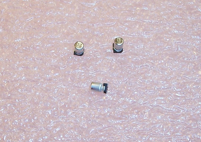 QTY (100) 2.2uf 35V 85' 3x5.5 SMD ELECTROLYTIC CAPACITORS EMV350ADA2R2MB55N ROHS