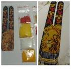 Kit for making a necklace gerdan. Beading Loom Pattern. #Lion 1a