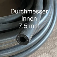 Kraftstoffschlauch Ø 7,5 mm Ölschlauch Benzinschlauch Dieselschlauch Meterware