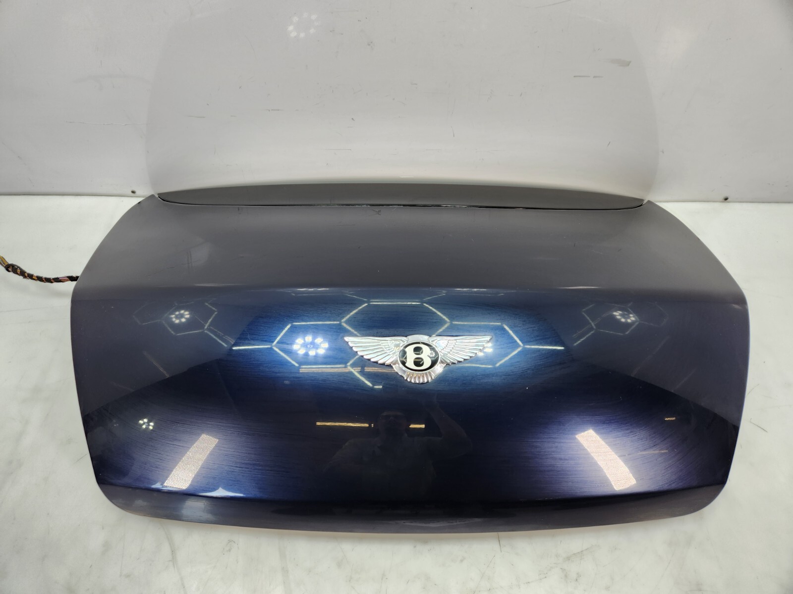 ✅ 03-10 OEM Bentley Continental GT Coupe Trunk Lid Panel Dark Sapphire Assembly