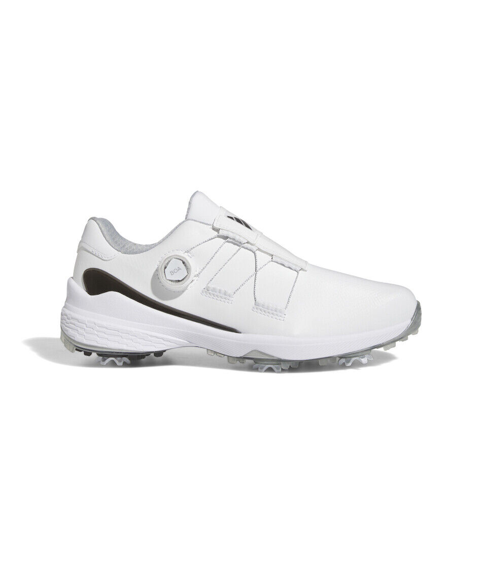 adidas ZG23 BOA Spiked Golf Shoes - White/Black - GY9713 adidas ZG23 BOA Spiked Golf Shoes - White/Black - GY9713