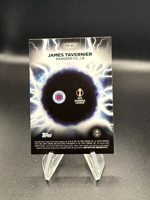2024-25 Topps Chrome UEFA James Tavernier Circle Of Power #CP-21