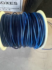 Consolidated Electronic Wire & Cable 500' Hook Up Wire Copper/Tin BLUE 818-6