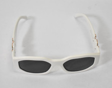 Mosanana Trendy Rectangle Sunglasses White Lens For Men Women Tracer 53-19-143