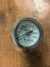 25UB8 WEISS INSTRUMENTS  VAPOR THERMOMETER 20-220 F 10FT, 213B-JORF-LBFO