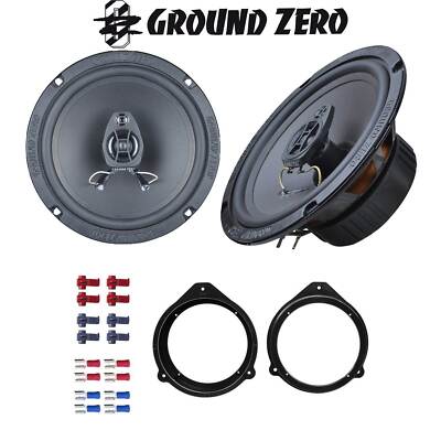 Auto Lautsprecher Ground Zero Boxen 16,5 cm 165mm Koax für Audi A3 8PA