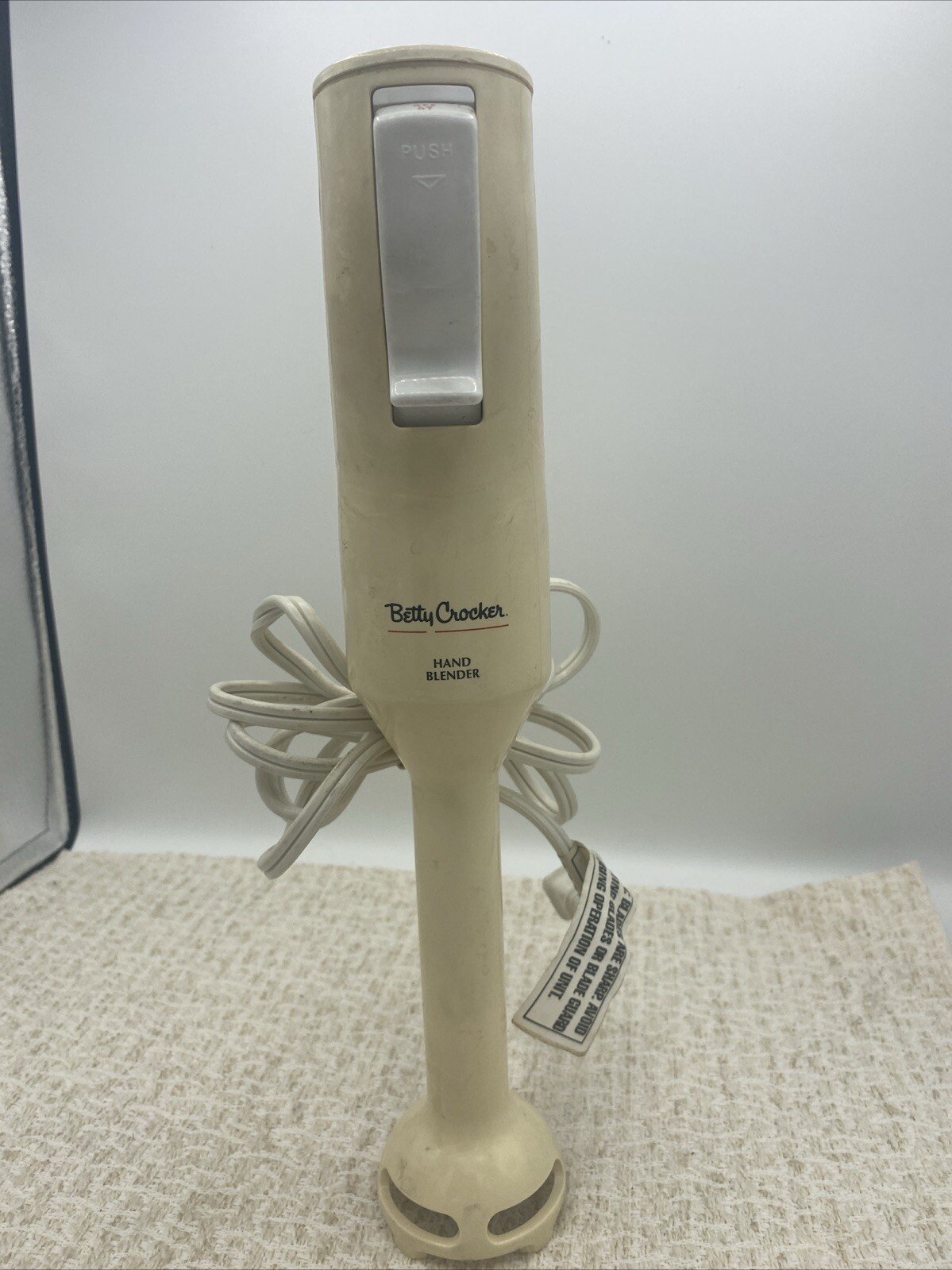 VTG Betty Crocker Hand Held Blender 12" 2 Speed