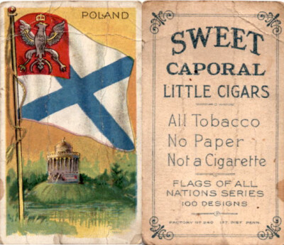T59 American Tobacco, Flags of all Nations, 1910, Poland