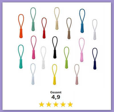 Reißverschlussanhänger Zipper Schlaufen Pull