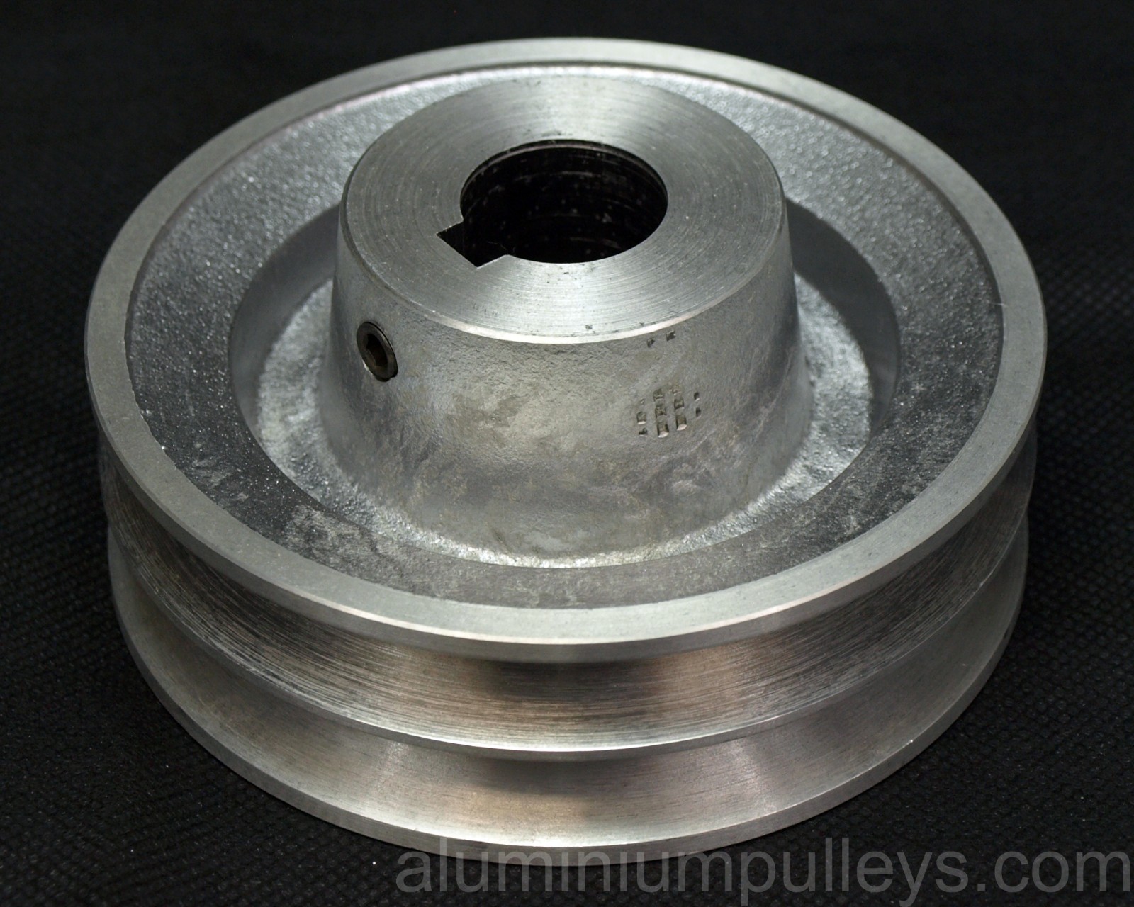 Aluminium V Pulley 2 Grooves A / SPA Section 2.1/4" 4" Vee Pulley for