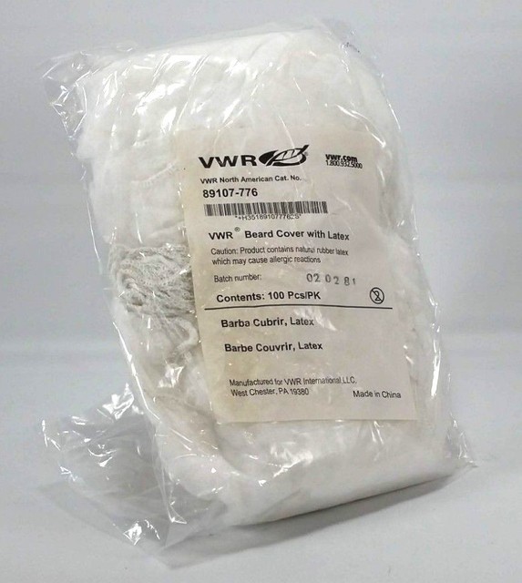VWR International VWR Basic Protection SPP Beard Covers With Latex