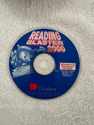 Reading Blaster 2000 - Davidson Windows 95/3.1/Macintosh