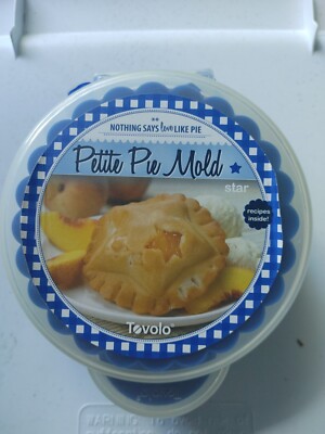 Tovolo Petite Pie Star Mold Blue cupcake and cookie mold 