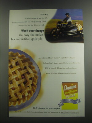 2000 Domino Brown Sugar Ad - Won't ever change the way she makes her