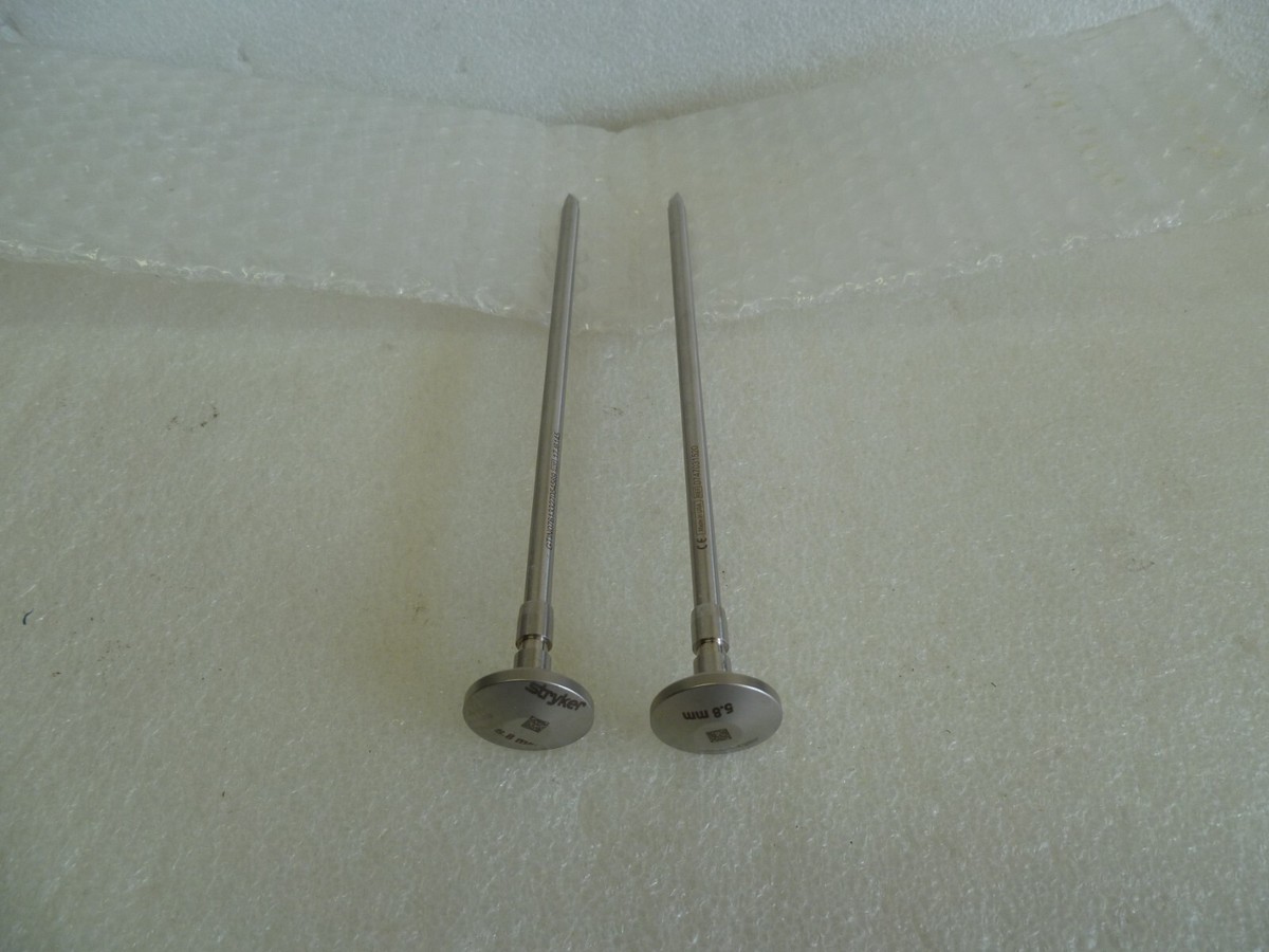LOT OF 2 STRYKER 0747031520 5.8MM Sharp Tip | eBay