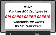 14in FHD IPS LCD LED Screen Panel for Asus ROG Zephyrus 14 G14 GA401QH GA401QM