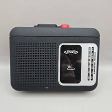 Jensen MCR-75 Personal Cassette Player/Recorder With AM/FM Radio Black