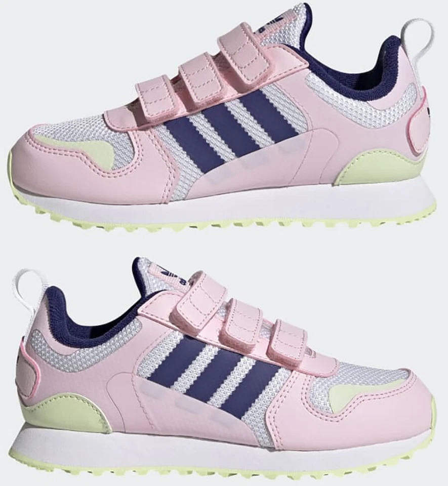SCARPE BAMBINO/BAMBINA ADIDAS ZX 700 HD - GY3747 col.rosa/viola/grigio - Immagine 4 di 4