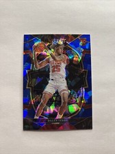 2022-23 Panini Select - Concourse Blue Cracked Ice Prizm #89 Dalen Terry (RC)