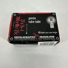 Wrench Force 700 x 18c - 25c Bicycle Inner Tube 48mm Presta Valve NEW IN BOX