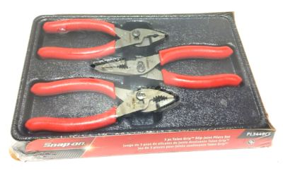 New Snap-on™ PL344BCF Talon Grip™ Slip Joint Plier Set New Snap-on™ PL344BCF Talon Grip™ Slip Joint Plier Set