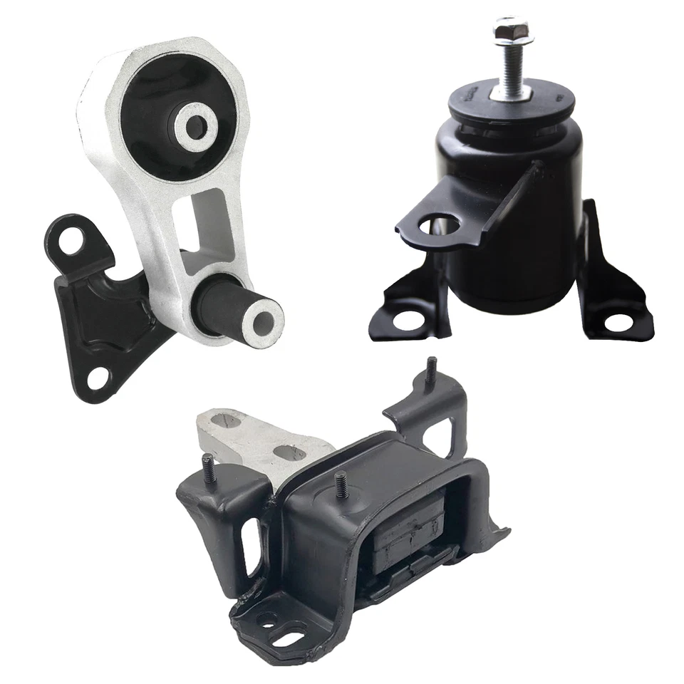 2011-2017 For Ford Fiesta Engine Motor & Trans Mount for Manual. 1.6L Set 3PCS. - Image 2 of 4