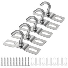 5 Pack Ceiling Hook, 68Mm Heavy Duty Ceiling Light Base Plate Chandelier Hook Sc