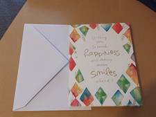 WISHING YOU SO MUCH HAPPINESS AND MANY... HAPPY BIRTHDAY Greeting Card 6" x 4"