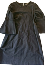 The Limited Little Black Dress Size Medium With Bell Sleeves Black Shift Dress