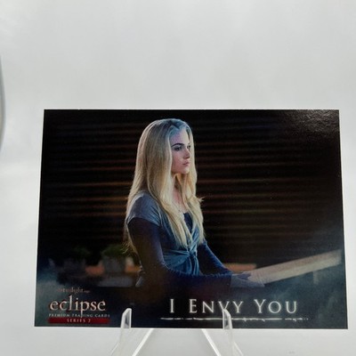 Twilight Saga: Eclipse S2 2010 Neca Trading Card #121 I Envy You - Rosalie Hale