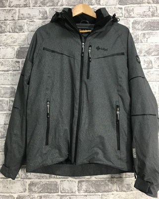 Kilpi Siberium 10 000 2L Ski Jacket In Grey & Black Size M (SR113F08)