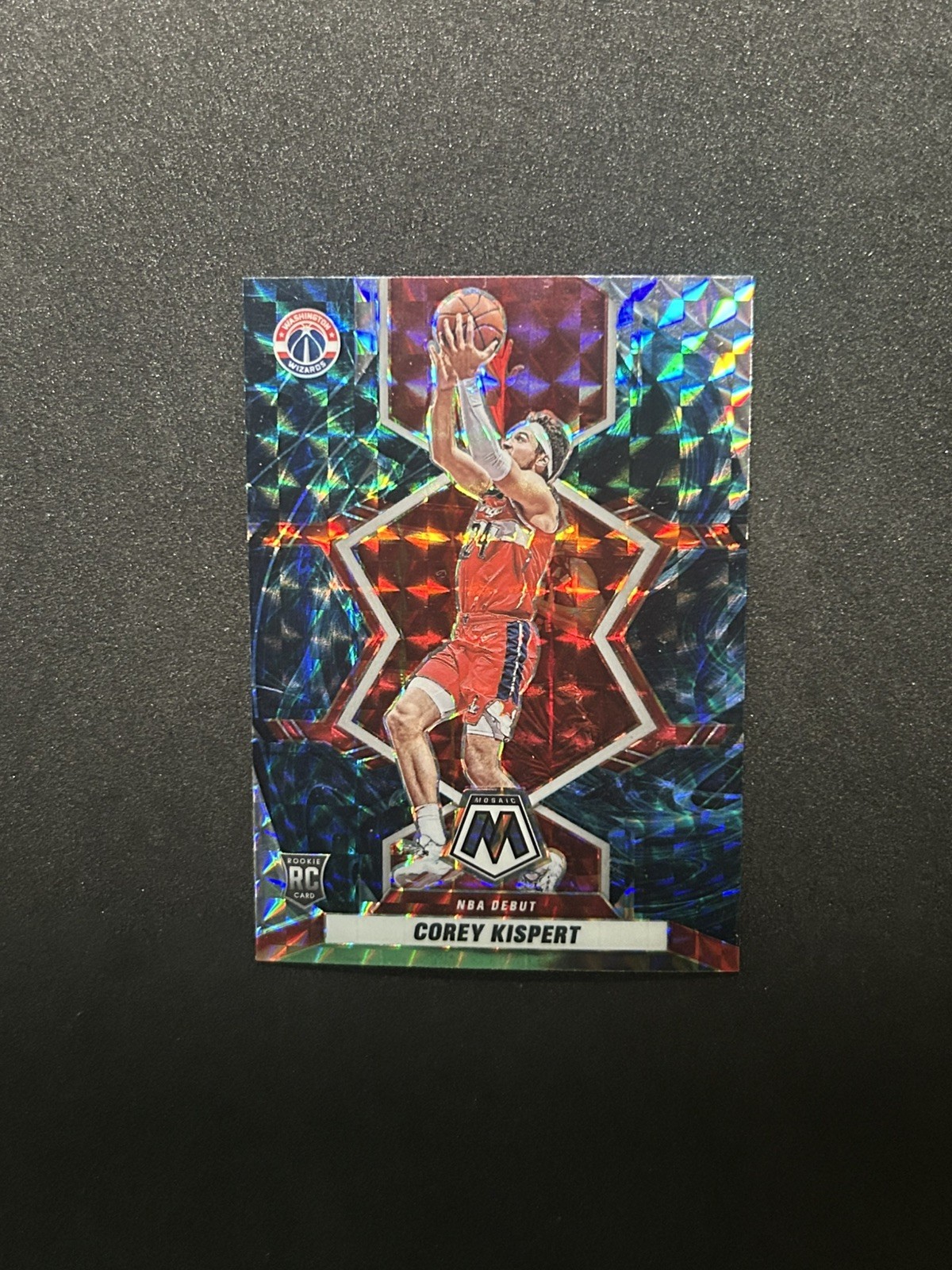 2021-22 Mosaic Basketball Genesis Prizm Corey Kispert #276 SSP RC 📈🔥