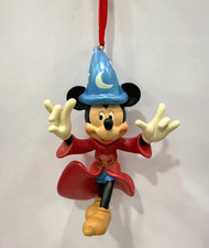 Disney 2011 Sketchbook Christmas Ornament Mickey Mouse Fantasia Hanging Figure