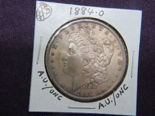 1884-O Morgan Dollar in A.U. / UNC condition # 3