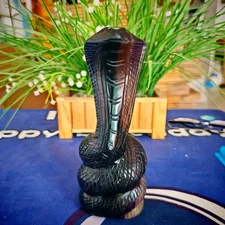 2.53LB Top natural crystal hand carved therapeutic artwork 1150g