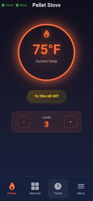 Castle Serenity / Comfortbilt Pellet Stove  Wifi Module / thermostat
