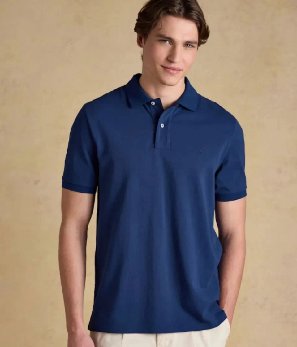 Ex Joules Polo Shirt Mens Woody Cotton Pique Short Sleeve Classic Navy Blue Grey
Opens in a new wind