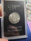 1884 Cc Morgan Silver Dollar W/certificate & Box