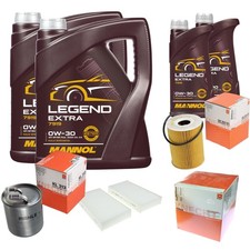 MAHLE Inspektionspaket 12 L MANNOL Legend Extra 0W-30 für Mercedes-Benz MAHLE Inspektionspaket 12 L MANNOL Legend Extra 0W-30 für Mercedes-Benz