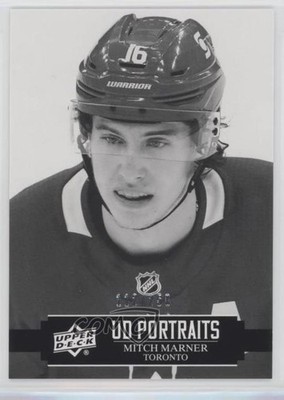 2021 Upper Deck Series 1 UD Portraits Black & White /250 Mitch Marner #P-24 0q13