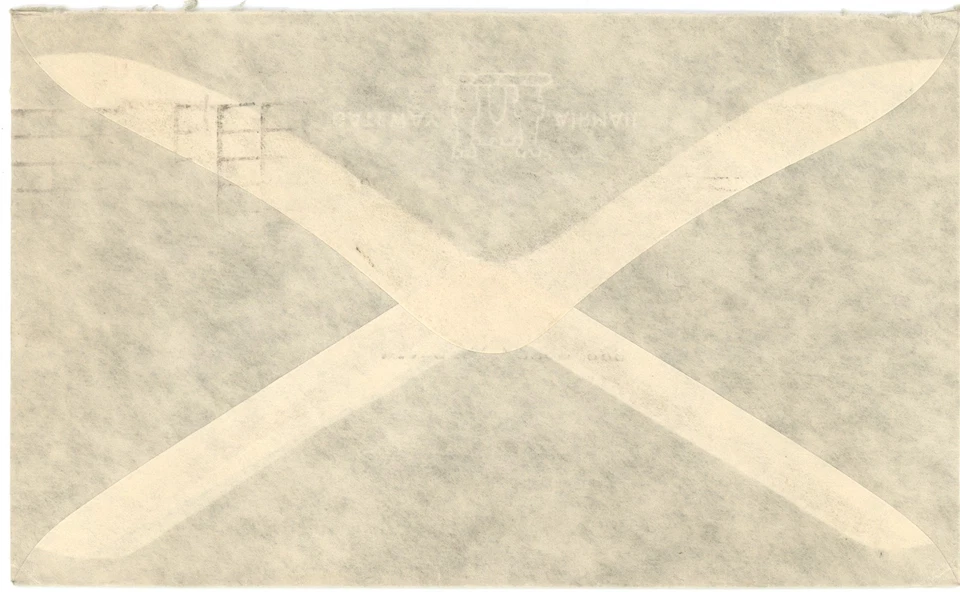 Cubierta de correo aéreo Australia 1940 a EE. UU. 2s Canguro y 2d KGVI Melbourne Cancelar Foto 3 de 3