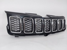 Front Upper Grille Chrome Trim Ring For Jeep 2017-21 Grand Cherokee Overland