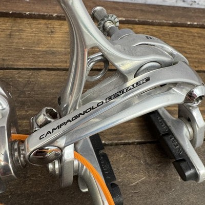 Vintage Campagnolo Centaur Skeleton Caliper Brakes Set Recessed