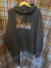 Travis Scott Cactus Jack Air Jordan O.G. MJ Fleece Hoodie Sz L Faded